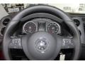 Black 2014 Volkswagen Tiguan S Steering Wheel