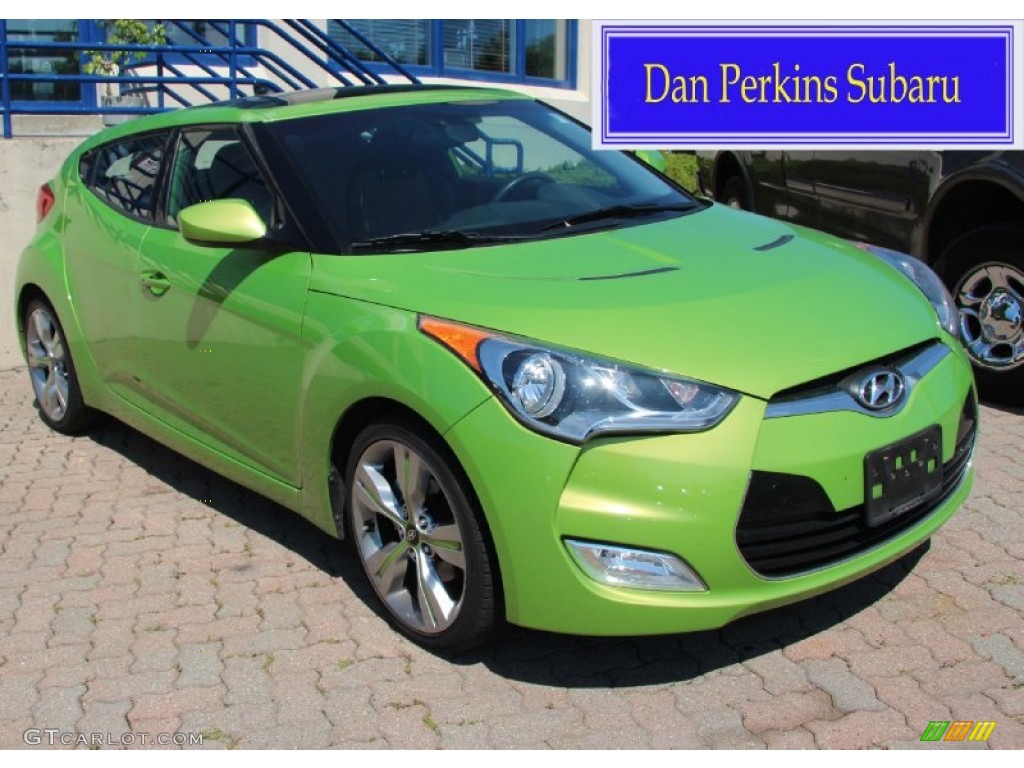 Electrolyte Green Hyundai Veloster