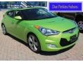 2012 Electrolyte Green Hyundai Veloster  #84991953