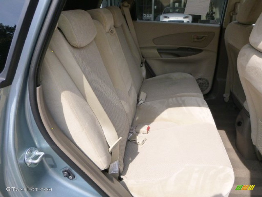 2009 Hyundai Tucson GLS Rear Seat Photo #85022826