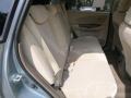 2009 Hyundai Tucson Beige Interior Rear Seat Photo
