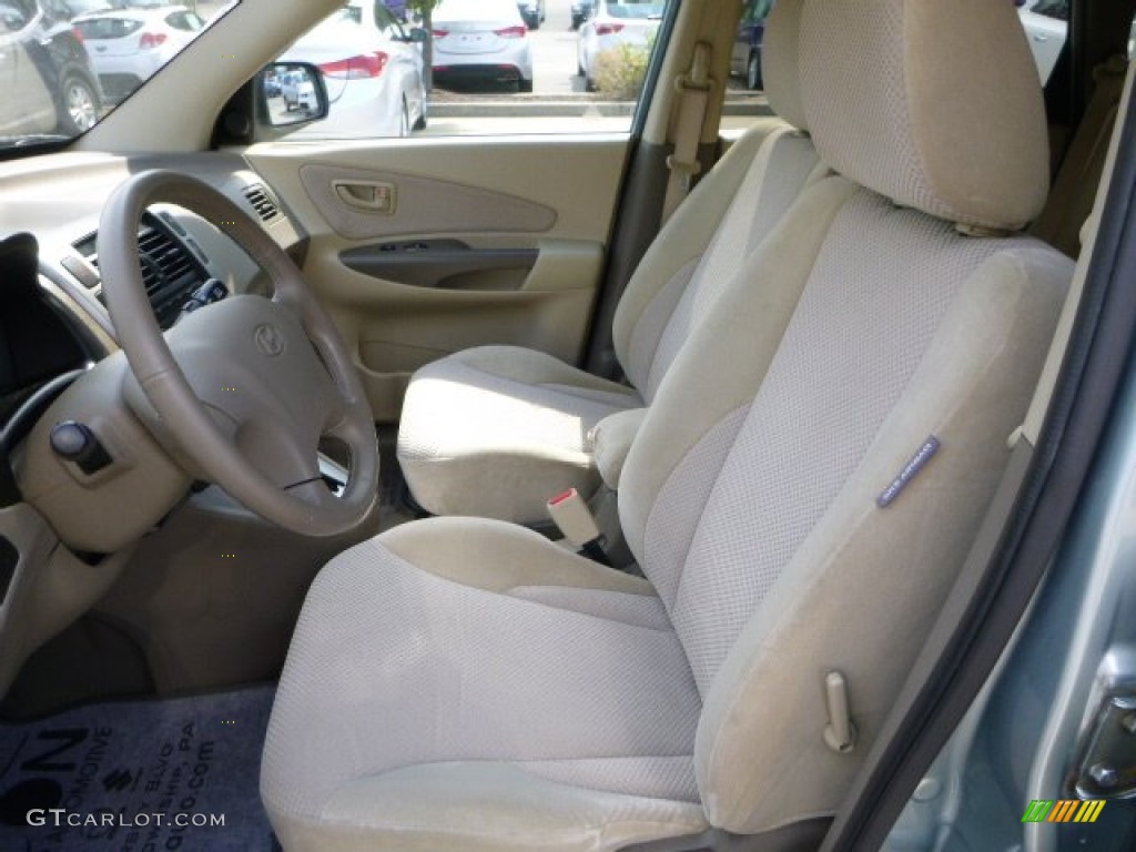 2009 Hyundai Tucson GLS Interior Color Photos