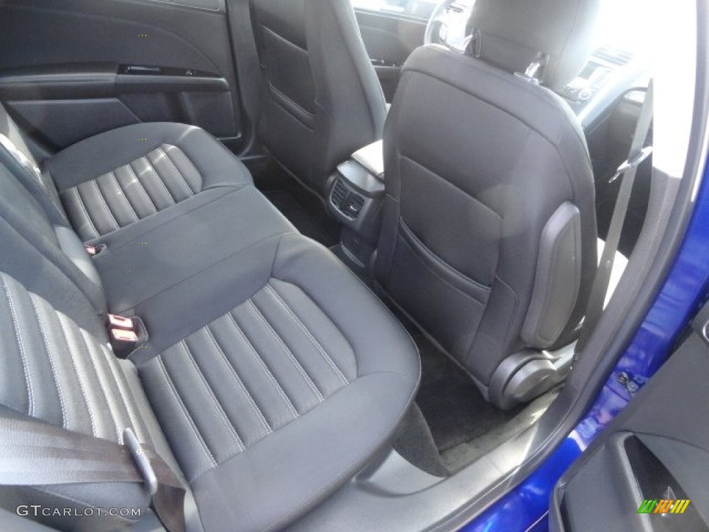 2013 Fusion SE - Deep Impact Blue Metallic / Charcoal Black photo #11