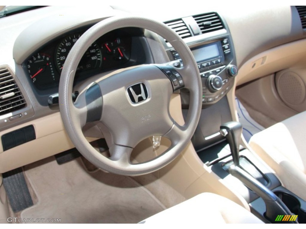 2003 Accord LX Sedan - Taffeta White / Ivory photo #5