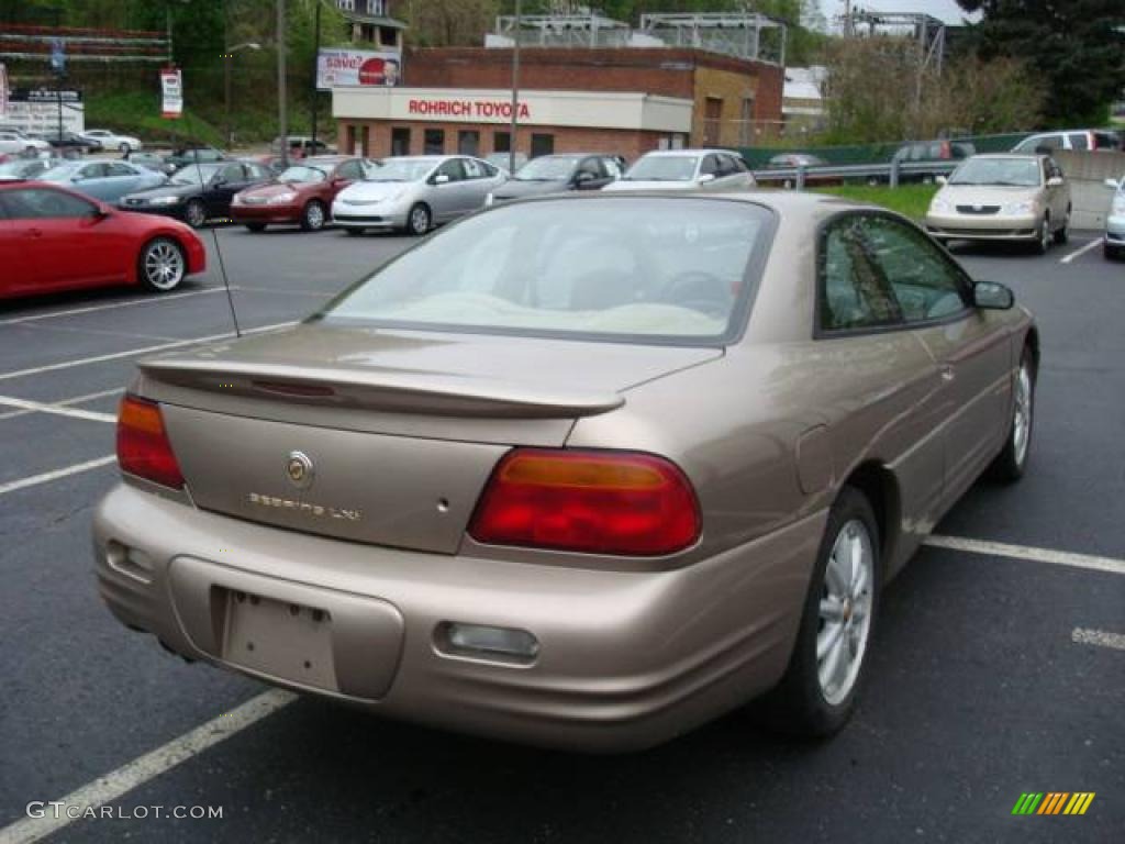 1998 Sebring LXi Coupe - Cafe Latte Metallic / Black/Tan photo #4