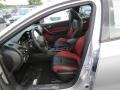 Black/Ruby Red 2013 Dodge Dart GT Interior Color