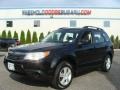 2010 Obsidian Black Pearl Subaru Forester 2.5 X Premium  photo #1