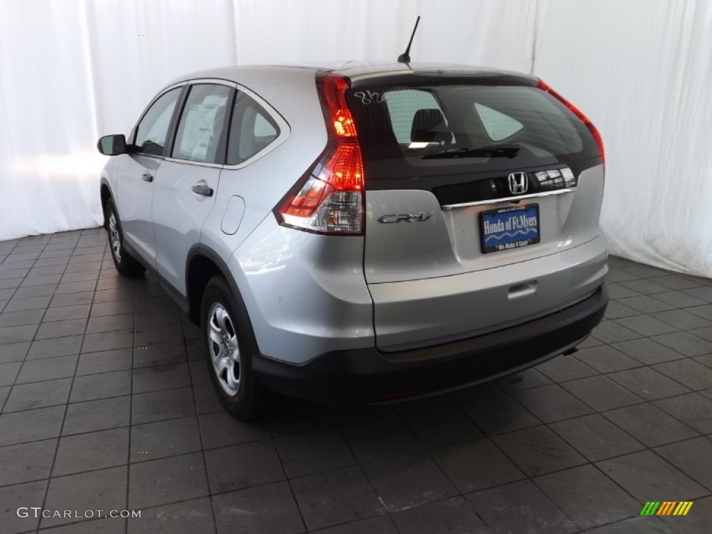 2013 CR-V LX - Alabaster Silver Metallic / Gray photo #6