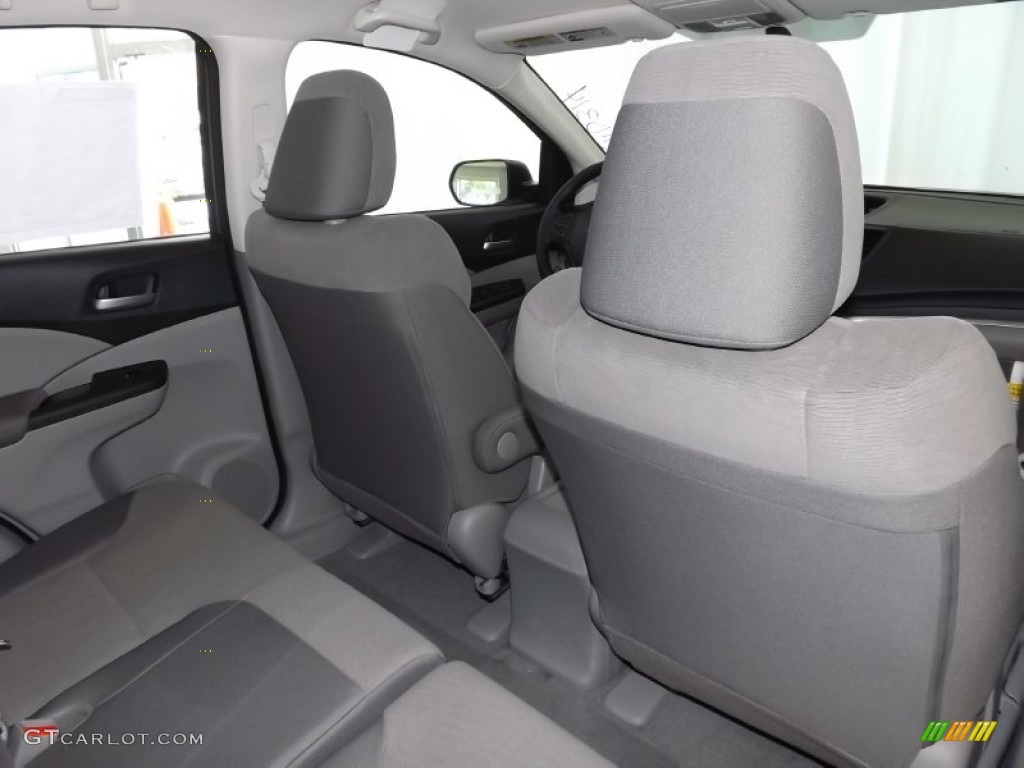 2013 CR-V LX - Alabaster Silver Metallic / Gray photo #26