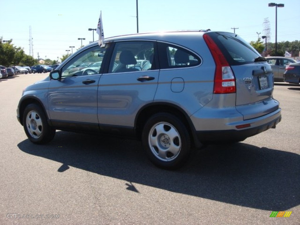 2011 CR-V LX 4WD - Glacier Blue Metallic / Gray photo #4