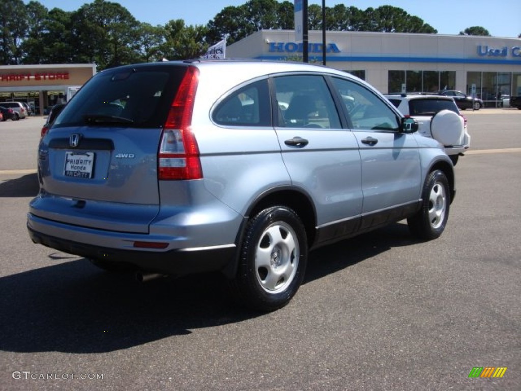 2011 CR-V LX 4WD - Glacier Blue Metallic / Gray photo #6