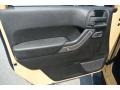 2014 Jeep Wrangler Unlimited Black Interior Door Panel Photo