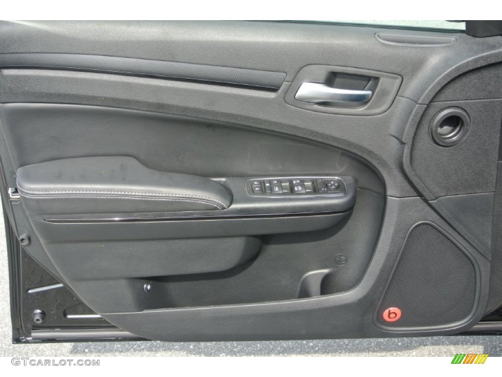 2014 Chrysler 300 S Black Door Panel Photo #85028431