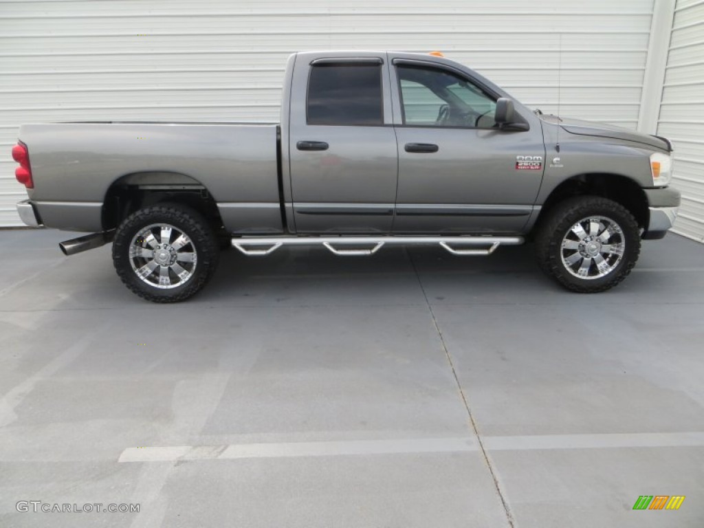 Mineral Gray Metallic 2007 Dodge Ram 2500 SLT Quad Cab 4x4 Exterior Photo #85028533