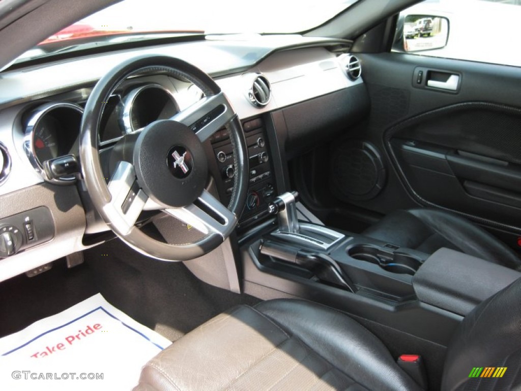 2008 Mustang GT Premium Coupe - Dark Candy Apple Red / Dark Charcoal photo #9