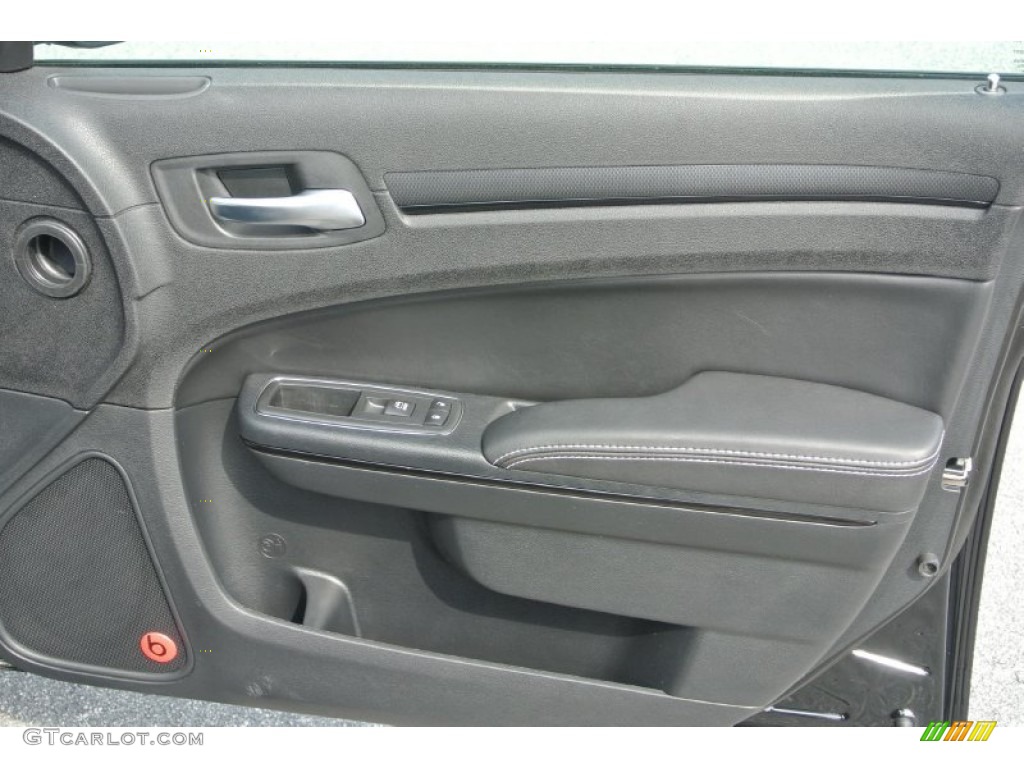 2014 Chrysler 300 S Black Door Panel Photo #85028683