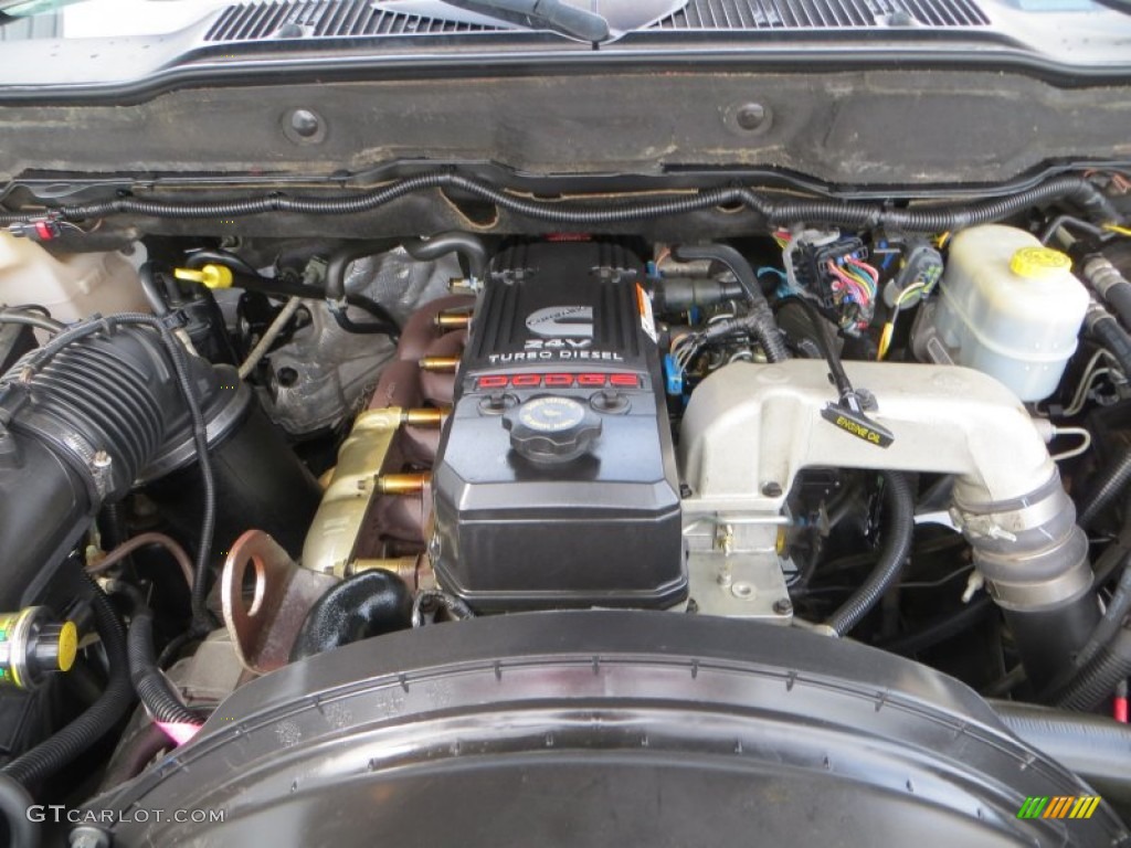 2007 Dodge Ram 2500 SLT Quad Cab 4x4 5.9L Cummins Turbo Diesel OHV 24V Inline 6 Cylinder Engine Photo #85029052