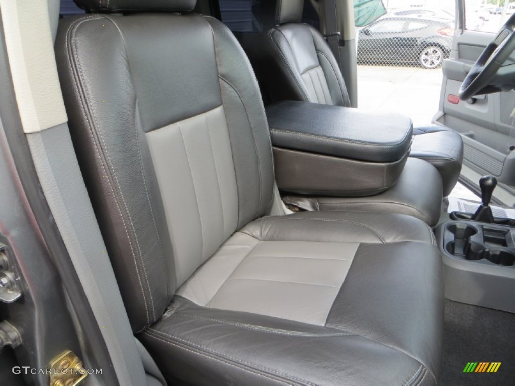 Medium Slate Gray Interior 2007 Dodge Ram 2500 SLT Quad Cab 4x4 Photo #85029129