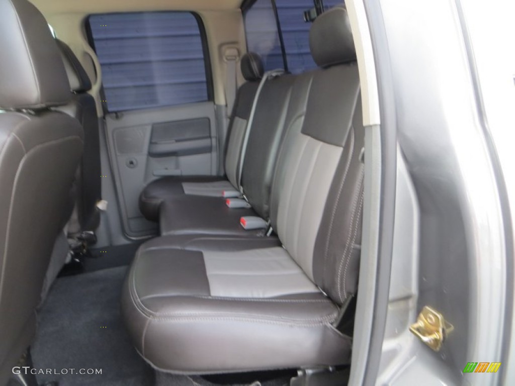 2007 Dodge Ram 2500 SLT Quad Cab 4x4 Rear Seat Photo #85029223