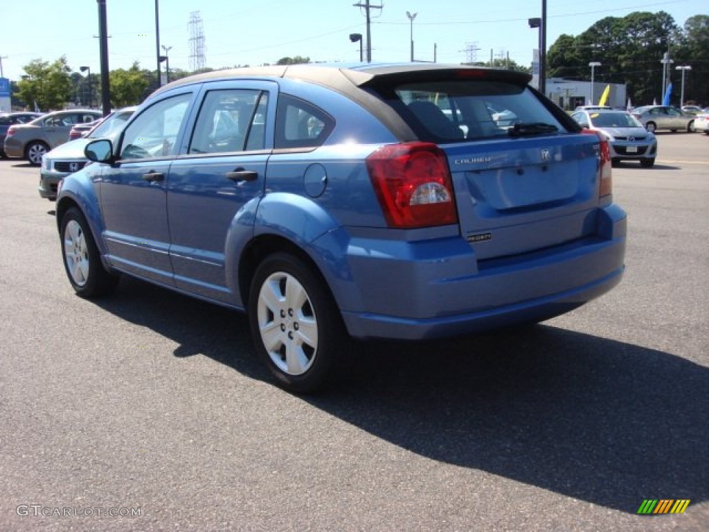 2007 Caliber SXT - Marine Blue Pearl / Pastel Slate Gray photo #5