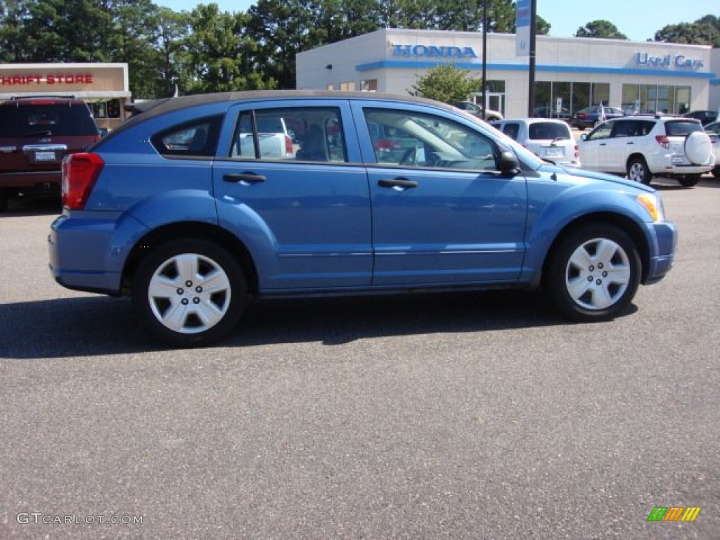 2007 Caliber SXT - Marine Blue Pearl / Pastel Slate Gray photo #7