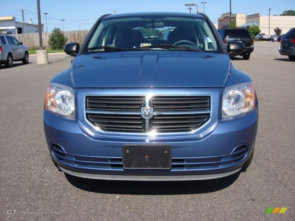2007 Caliber SXT - Marine Blue Pearl / Pastel Slate Gray photo #10