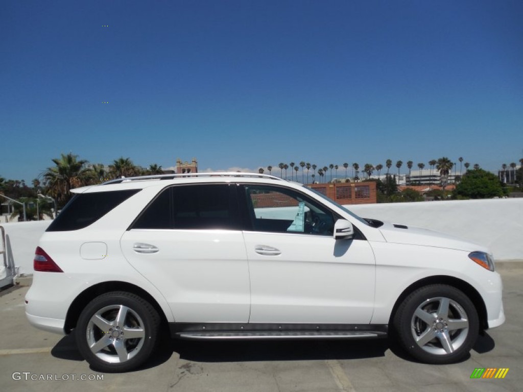 Polar White 2014 Mercedes-Benz ML 350 Exterior Photo #85029664