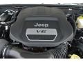 3.6 Liter DOHC 24-Valve VVT V6 2014 Jeep Wrangler Unlimited Sahara 4x4 Engine
