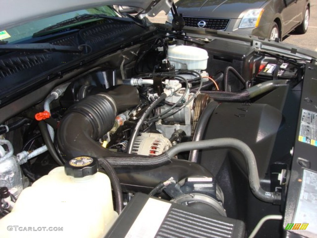 2003 Silverado 1500 LS Regular Cab - Light Pewter Metallic / Medium Gray photo #22