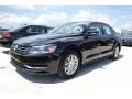 Black 2014 Volkswagen Passat 2.5L S Exterior