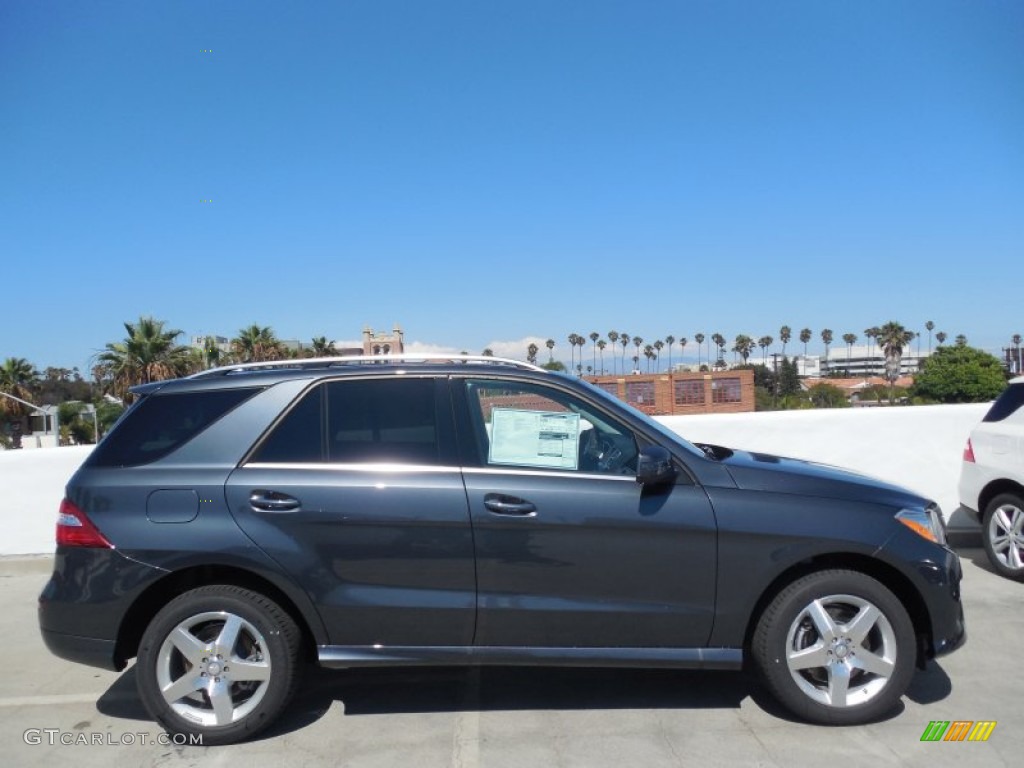 Steel Grey Metallic 2014 Mercedes-Benz ML 350 Exterior Photo #85031026