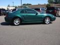 2001 Tropic Green metallic Ford Mustang V6 Coupe  photo #6