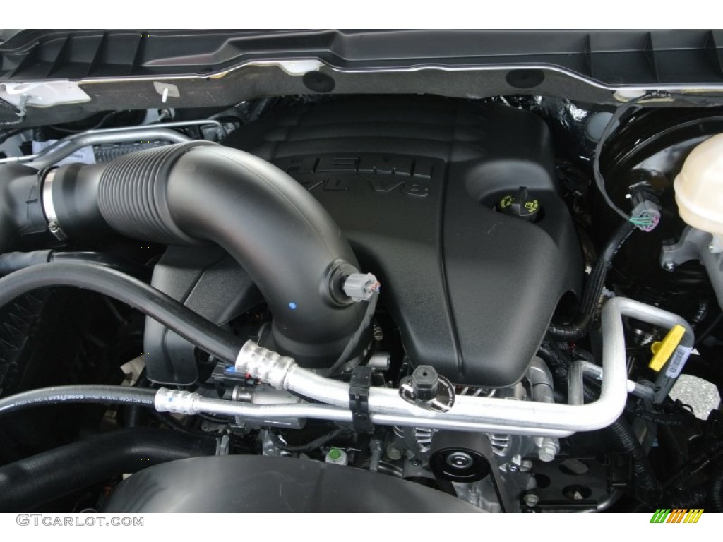 2014 Ram 1500 Big Horn Quad Cab 5.7 Liter HEMI OHV 16-Valve VVT MDS V8 Engine Photo #85031329