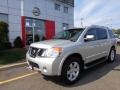 2010 Silver Lightning Metallic Nissan Armada Titanium 4WD  photo #1