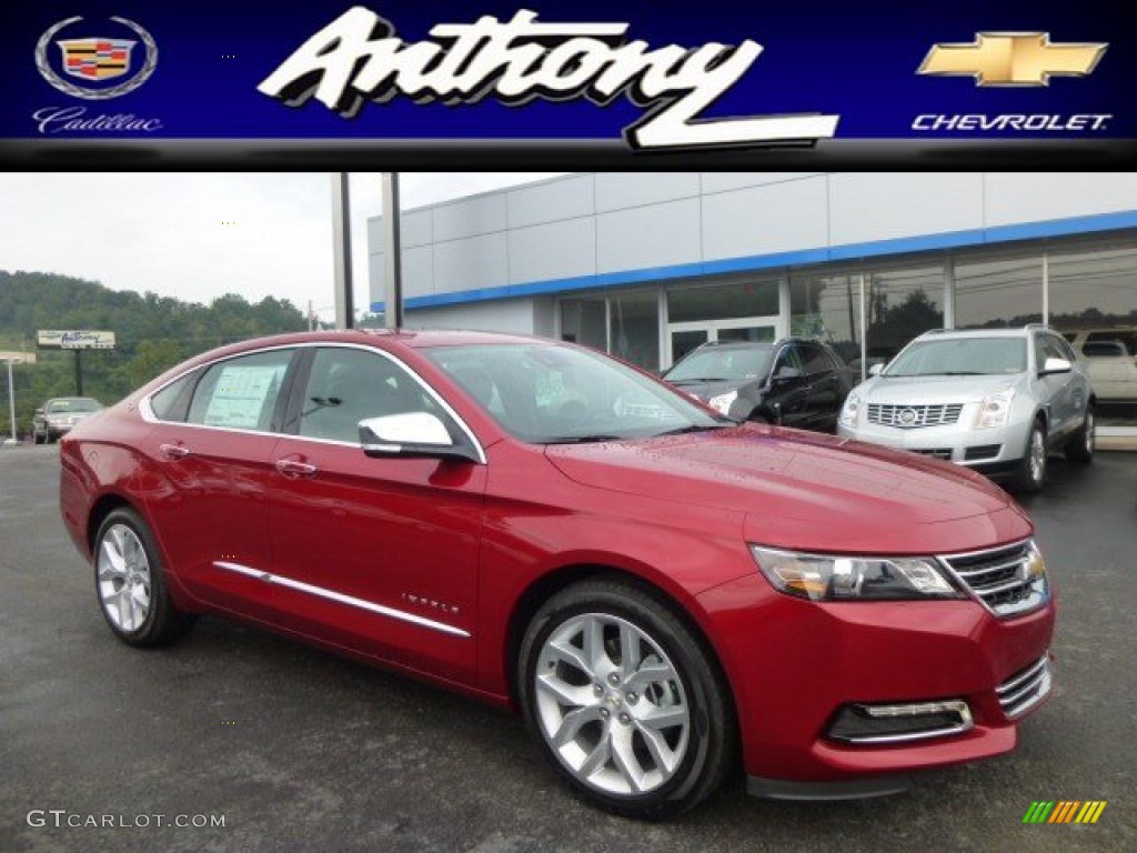 2014 Impala LTZ - Crystal Red Tintcoat / Jet Black photo #1