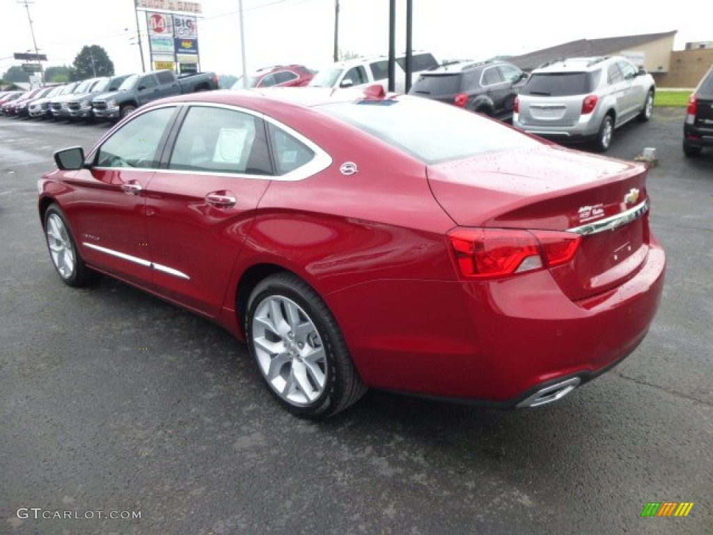 2014 Impala LTZ - Crystal Red Tintcoat / Jet Black photo #5