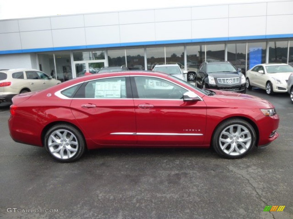 2014 Impala LTZ - Crystal Red Tintcoat / Jet Black photo #8