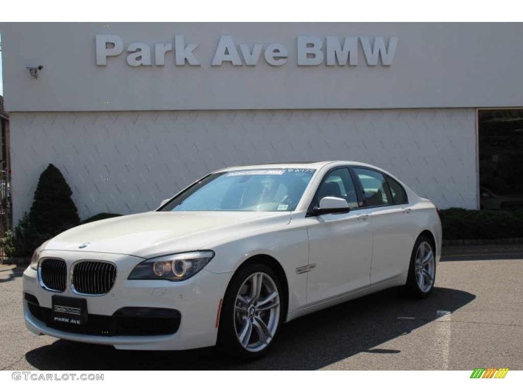 2011 7 Series 750i xDrive Sedan - Alpine White / Black photo #1