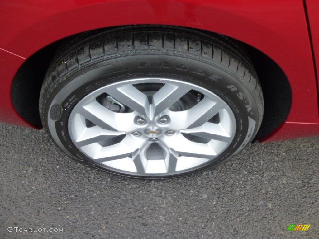 2014 Impala LTZ - Crystal Red Tintcoat / Jet Black photo #9