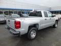 2014 Silver Ice Metallic Chevrolet Silverado 1500 WT Double Cab 4x4  photo #7