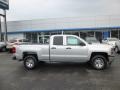 2014 Silver Ice Metallic Chevrolet Silverado 1500 WT Double Cab 4x4  photo #8