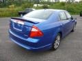 2012 Blue Flame Metallic Ford Fusion SEL V6  photo #2