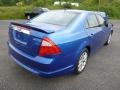 2012 Blue Flame Metallic Ford Fusion SEL  photo #2