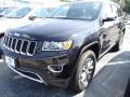 2014 Brilliant Black Crystal Pearl Jeep Grand Cherokee Limited 4x4  photo #1