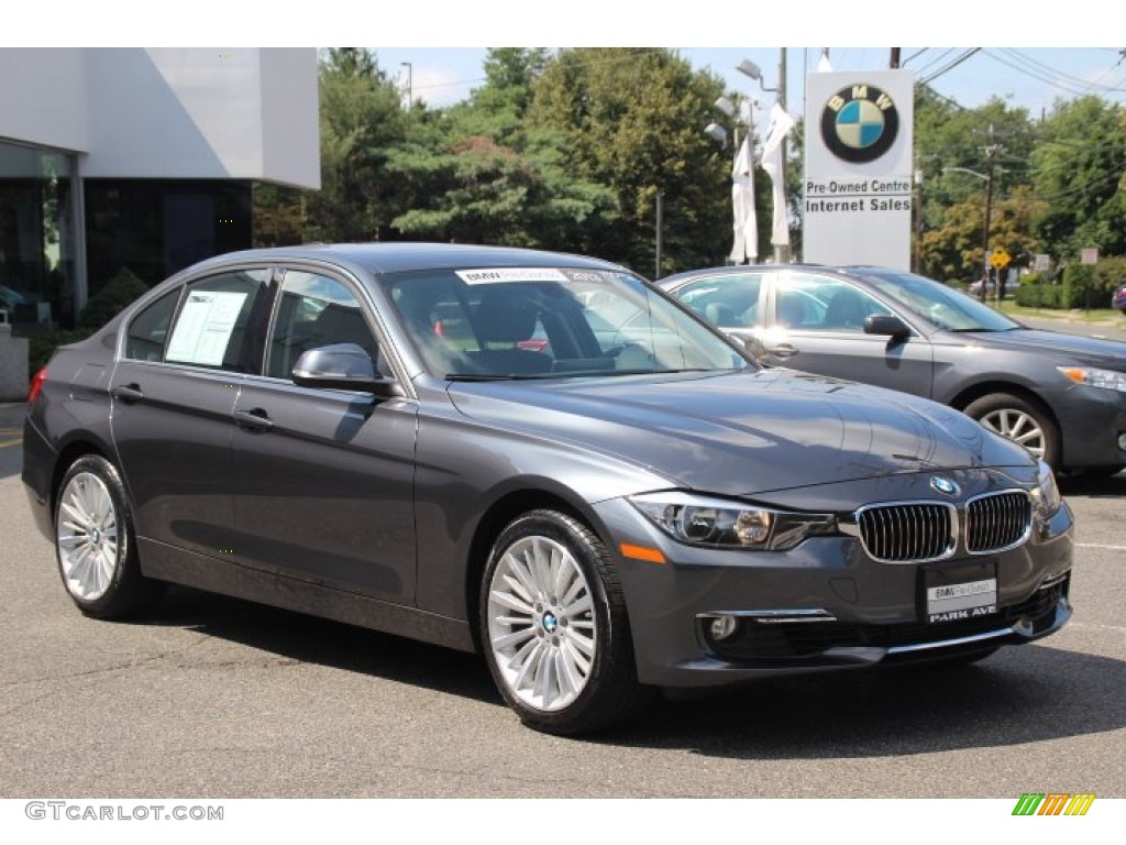 2013 3 Series 328i xDrive Sedan - Mineral Grey Metallic / Black photo #3