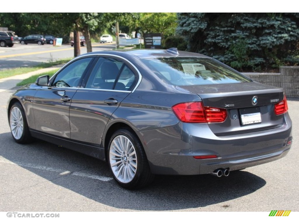 2013 3 Series 328i xDrive Sedan - Mineral Grey Metallic / Black photo #7