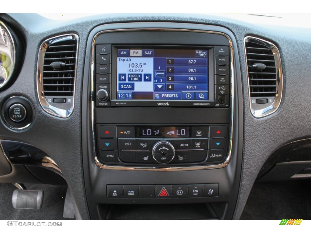 2012 Dodge Durango R/T AWD Controls Photos
