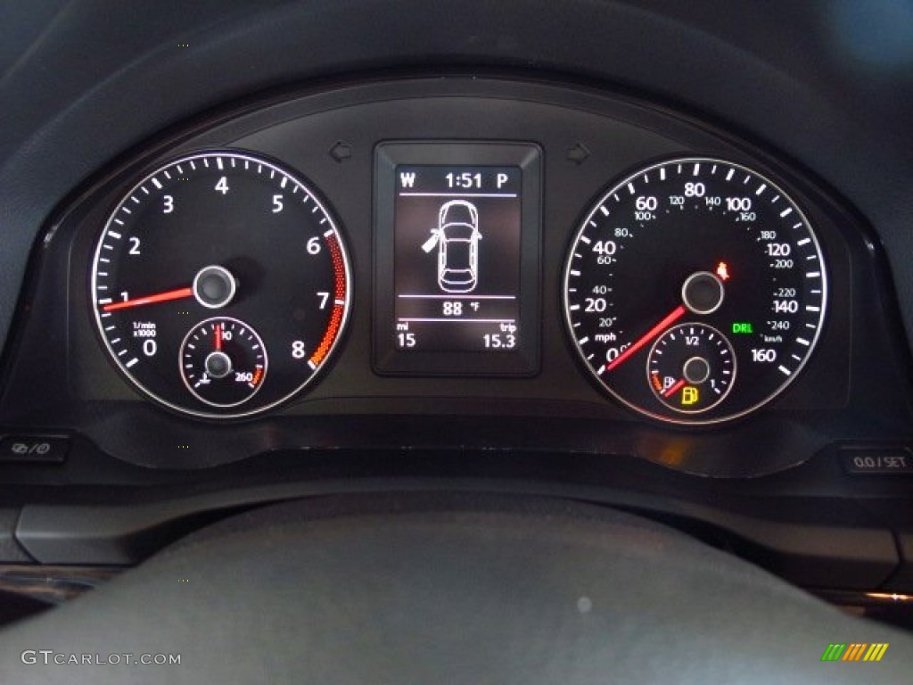 2014 Volkswagen Eos Executive Gauges Photos