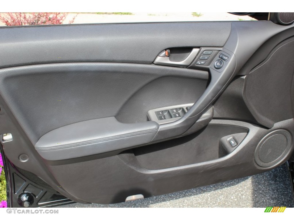 2010 TSX Sedan - Crystal Black Pearl / Ebony photo #9