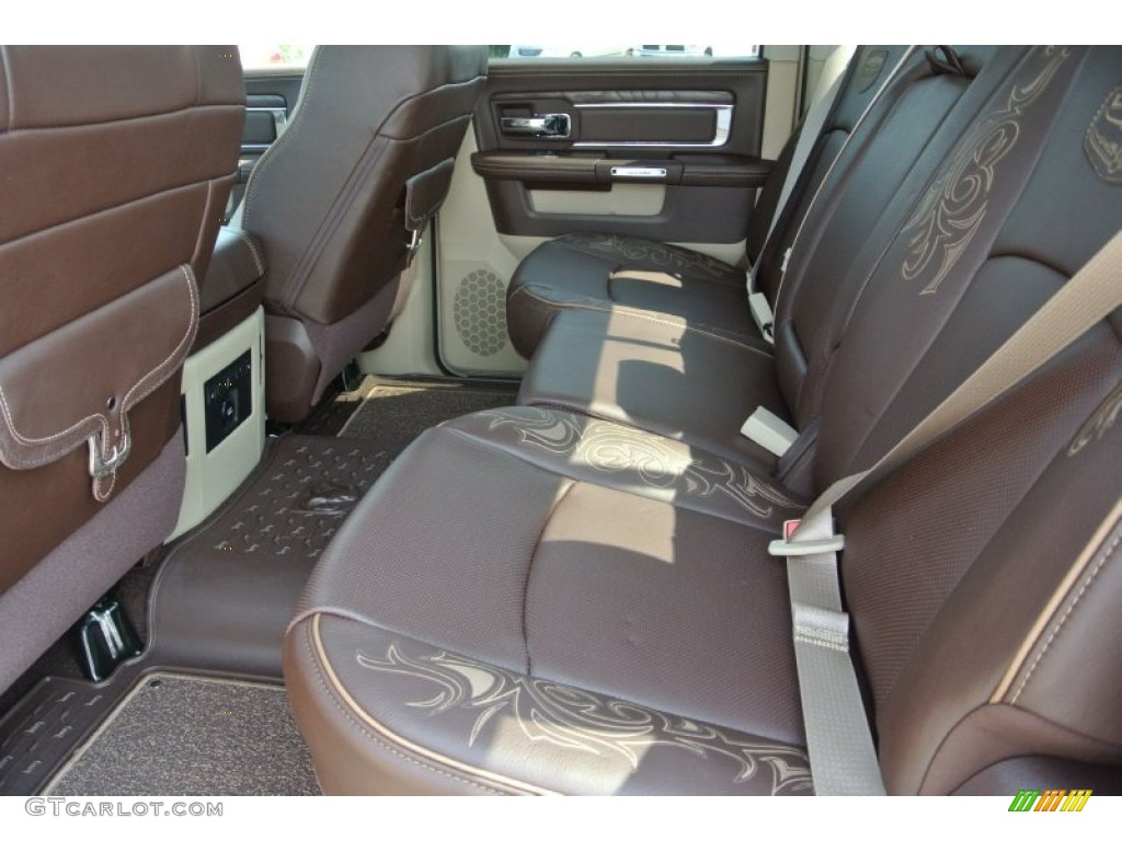 2013 Ram 3500 Laramie Longhorn Crew Cab 4x4 Dually Rear Seat Photos
